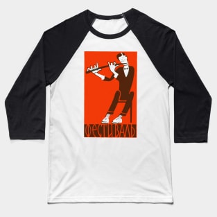 Oboe Player ---- Retro Soviet Poster Aesthetic Baseball T-Shirt